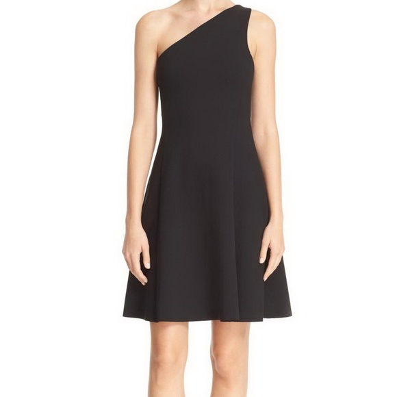 NWT Theory Leainna One-Shoulder Cocktail Dress - Picture 7 of 11